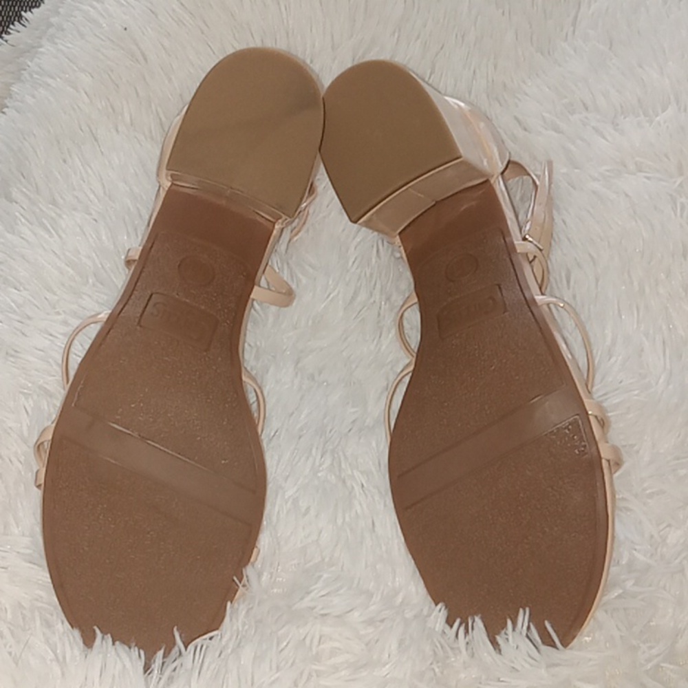 Strappy open toe sandal beige Size 11 Sam Edelman - Picture 5 of 9